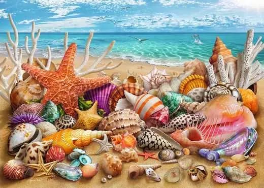 Ravensburger Ravensburger USA Jigsaw Nationals '26: Beach Treasures [1000, ages 14 +]