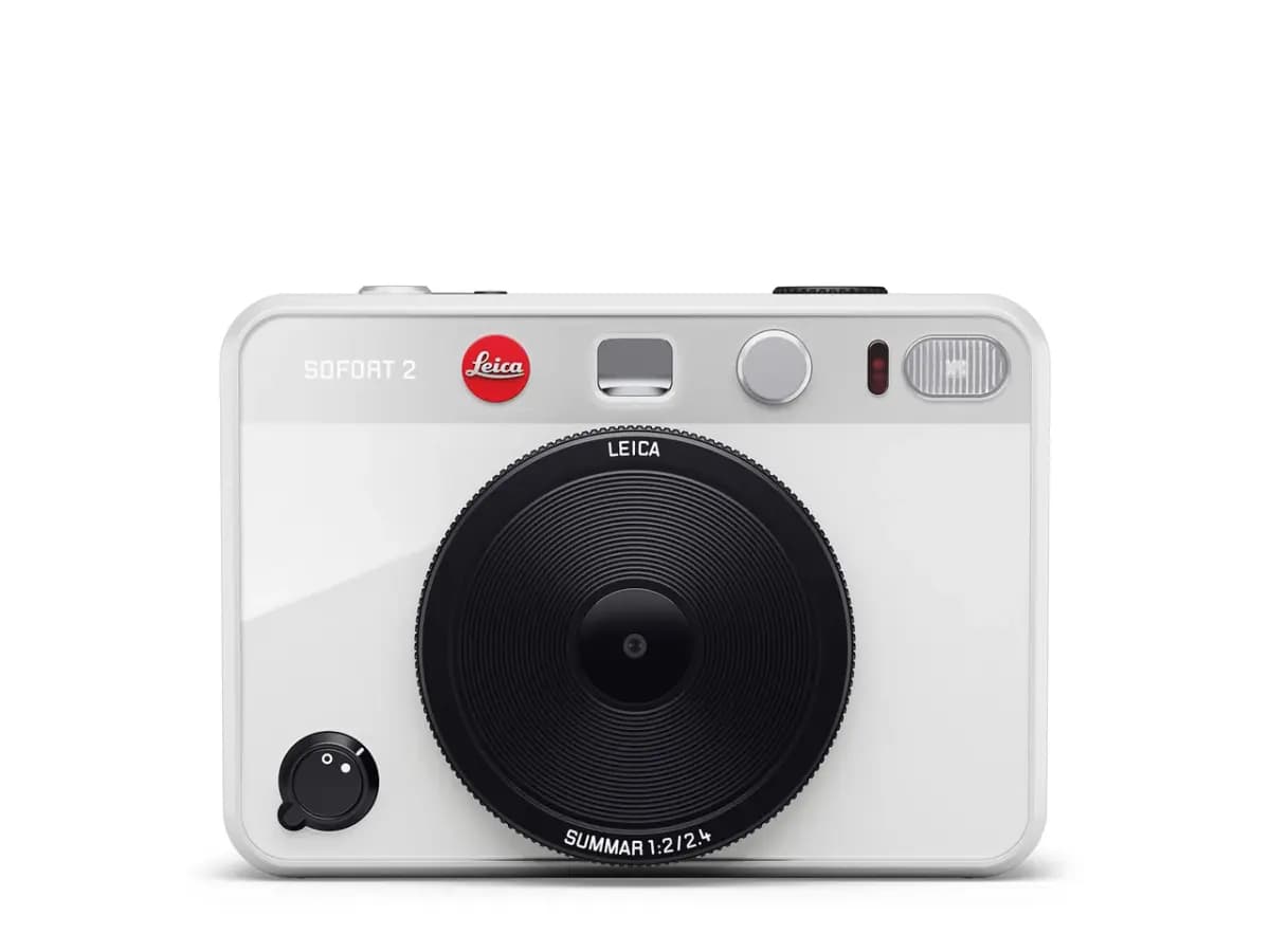 Leica SOFORT 2 White [Clean Leica Product Design, Seamlessly connected with the Leica FOTOS app, Transfer and print all images from the Leica FOTOS App Gallery even from other Leic