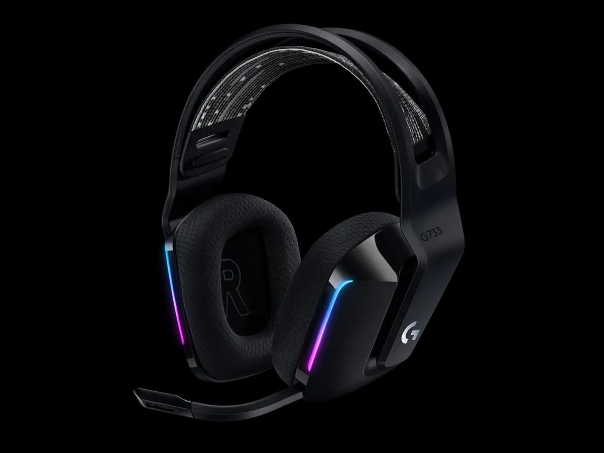 Logitech G733 - Black [7.64 in (194 mm), 7.48 in (190 mm), 3.27 in (83 mm)]