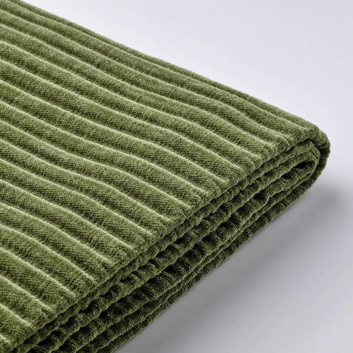 IKEA JÄTTEBO 4-seat mod sofa w chaise, right/Samsala dark yellow-green [Width 122 ", Depth 63 ", Height 28 "]