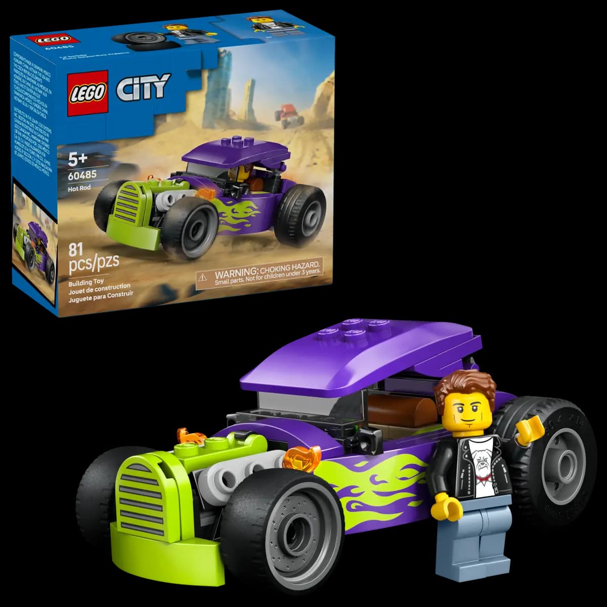 LEGO Hot Rod 60485 [81 pieces, ages 5+, City]