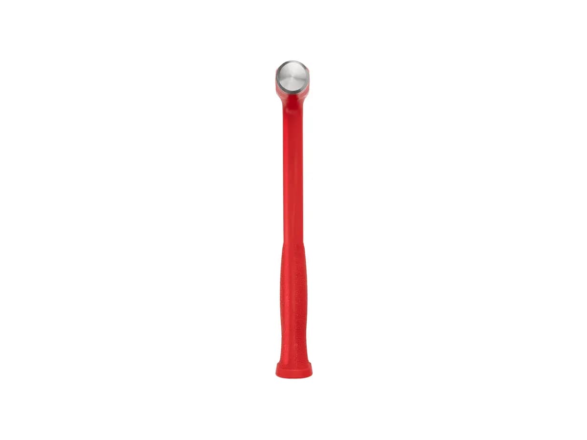 TEKTON 26 oz. Flat Steel Face Dead Blow Hammer [A. Length (in.) 12.7, B. Width (in.) 4.2, C. Height (in.) 1.3]