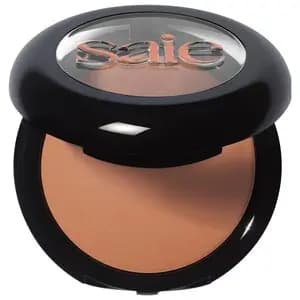 Saie SuperSuede™ Radiant Talc-Free Baked Powder Bronzer Amalfi [Radiant, Pressed Powder, 0.28 oz/8 g]