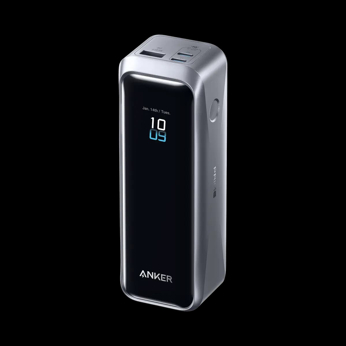 Anker Prime Power Bank (20K, 220W) [20,100mAh, 220W Max, 1.73 × 1.99 × 5.79 in (44 × 50 × 147 mm)]