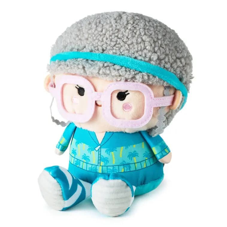 Better Together The Golden Girls Sophia Petrillo Mix and Match Magnetic Plush [3.6'' W x 5.25'' H x 4'' D, Plush fabric, weighted beads and mag, 1, To clean, wipe with a damp cloth