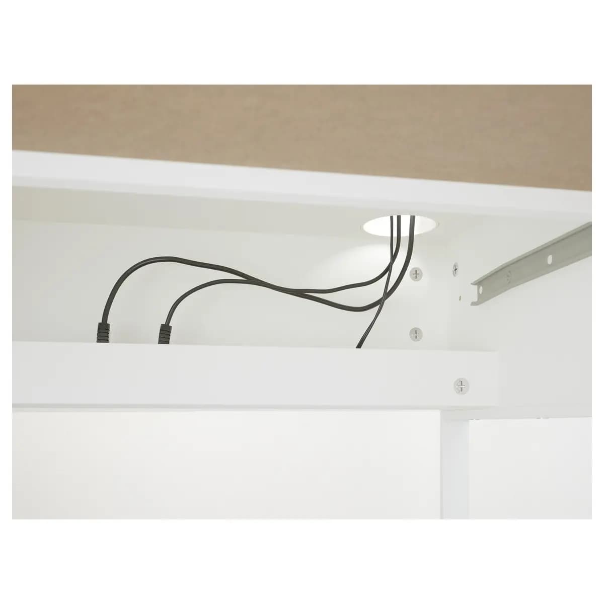 IKEA MICKE Desk, white 28 3/4x19 5/8 " [Max. load 110 lb, Maximum load/drawer 7 lb, Width 28 3/4 "]