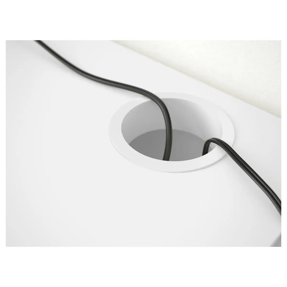 IKEA MICKE Desk, white 28 3/4x19 5/8 " [Max. load 110 lb, Maximum load/drawer 7 lb, Width 28 3/4 "]