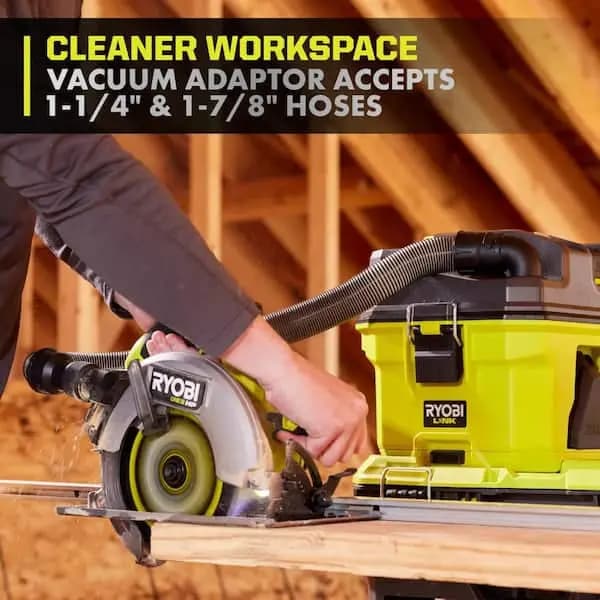 RYOBI ONE+ HP 18V Brushless Cordless 7-1/4 in. Circular Saw with ONE+ 18V 4.0 Ah Battery, PBLCS302B-PBP004 [Battery Amp Hours: 4 Ah, Battery Power Type: Lithium Ion, Battery Size: 