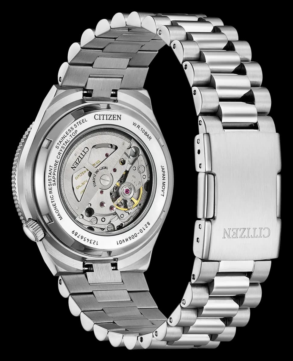Citizen TSUYOSA Shore "Time Slip" NJ0238-57E [40mm, 8210 Automatic, WR100/10Bar/333ft]