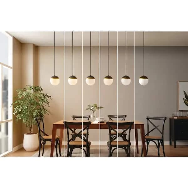 EcoSmart 60-Watt Equivalent A19 E26 Base Dimmable LED Light Bulb with Selectable Color Temperature (4-Pack), 14A19060W6CCT01 [Actual Color Temperature (K): 2700,3000,3500,4000,5000