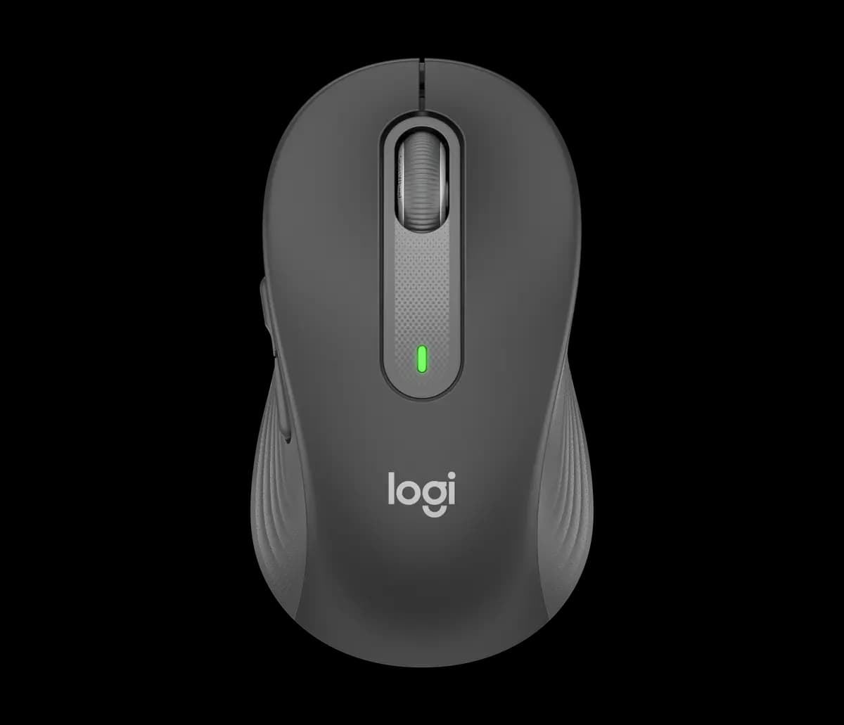 Logitech Signature M650 for Business - Graphite [Medium / Height: 4.26 in (108.2 mm), Medium / Width: 2.4 in (61 mm), Medium / Depth: 1.53 in (38.8 mm)]