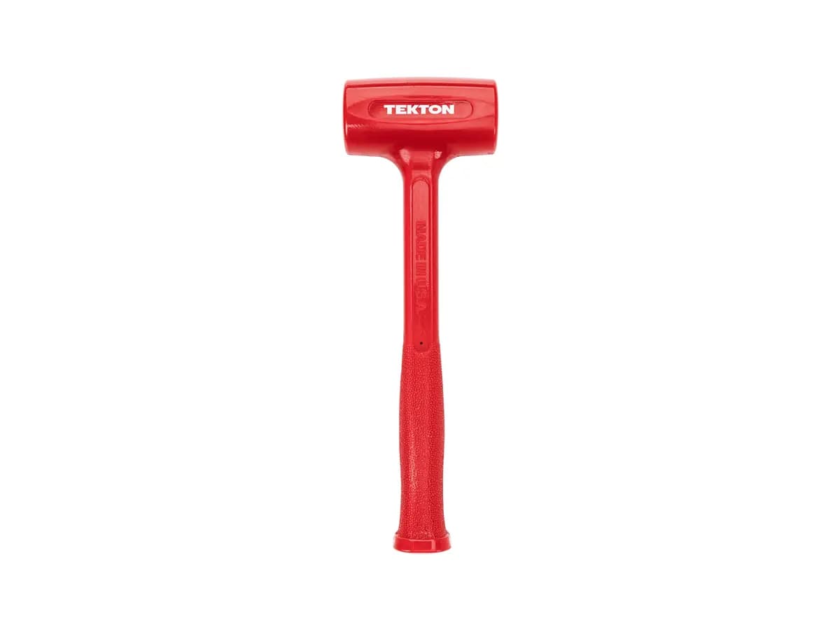 TEKTON 26 oz. Dead Blow Hammer [A. Length (in.) 12.8, B. Width (in.) 4.2, C. Height (in.) 2.0]