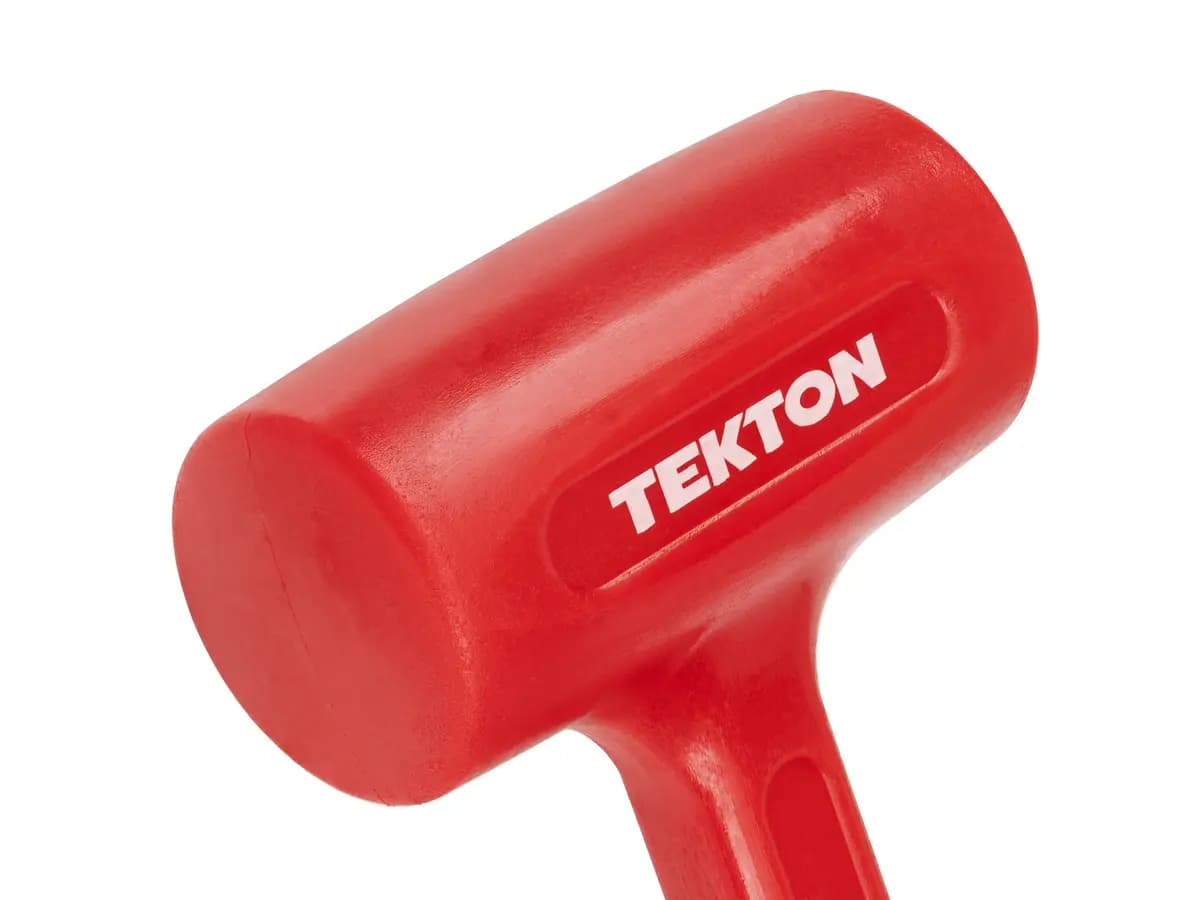 TEKTON 26 oz. Dead Blow Hammer [A. Length (in.) 12.8, B. Width (in.) 4.2, C. Height (in.) 2.0]