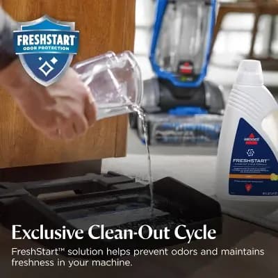 BISSELL ProHeat 2X Revolution FreshStart Pet Hair Pick-Up Carpet Cleaner 3579T 20' 11" Cleaning Path Gray [20 Feet, 11 Inches, Electric]