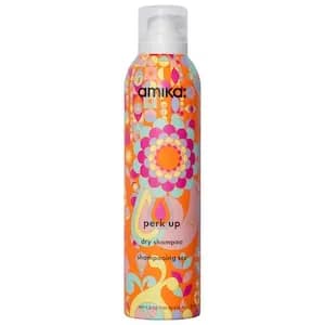 amika Perk Up Talc-Free Dry Shampoo 5.3 oz / 189 mL [Straight, Wavy, Curly, and Coily, 5.3 oz / 189 mL, Natural Rice Starch]
