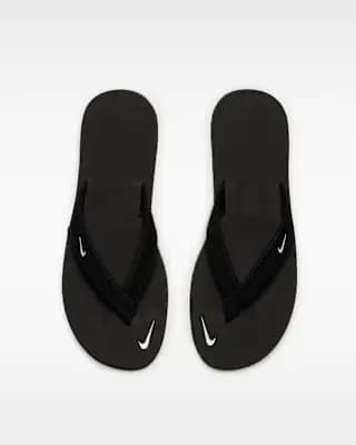 Nike Celso Girl Women's Slides Black/White [Black/White, W 5 / M 4, W 6 / M 5, W 7 / M 6, W 8 / M 7, W 9 / M 8, W 10, Flip-flop style offers easy on and off. Synthetic]