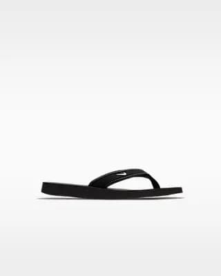 Nike Celso Girl Women's Slides Black/White [Black/White, W 5 / M 4, W 6 / M 5, W 7 / M 6, W 8 / M 7, W 9 / M 8, W 10, Flip-flop style offers easy on and off. Synthetic]
