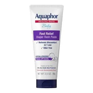 Aquaphor Baby Diaper Rash Paste - 3.5oz [Scent Unscented, Suggested Age All Ages, Product Form Paste, Active Ingredient(s) Zinc Oxide 40%]