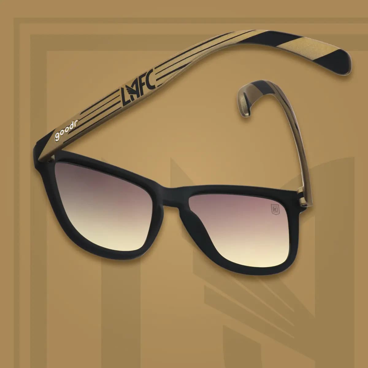 goodr Black & Gold [UV400, gradient lenses, premium polymer]