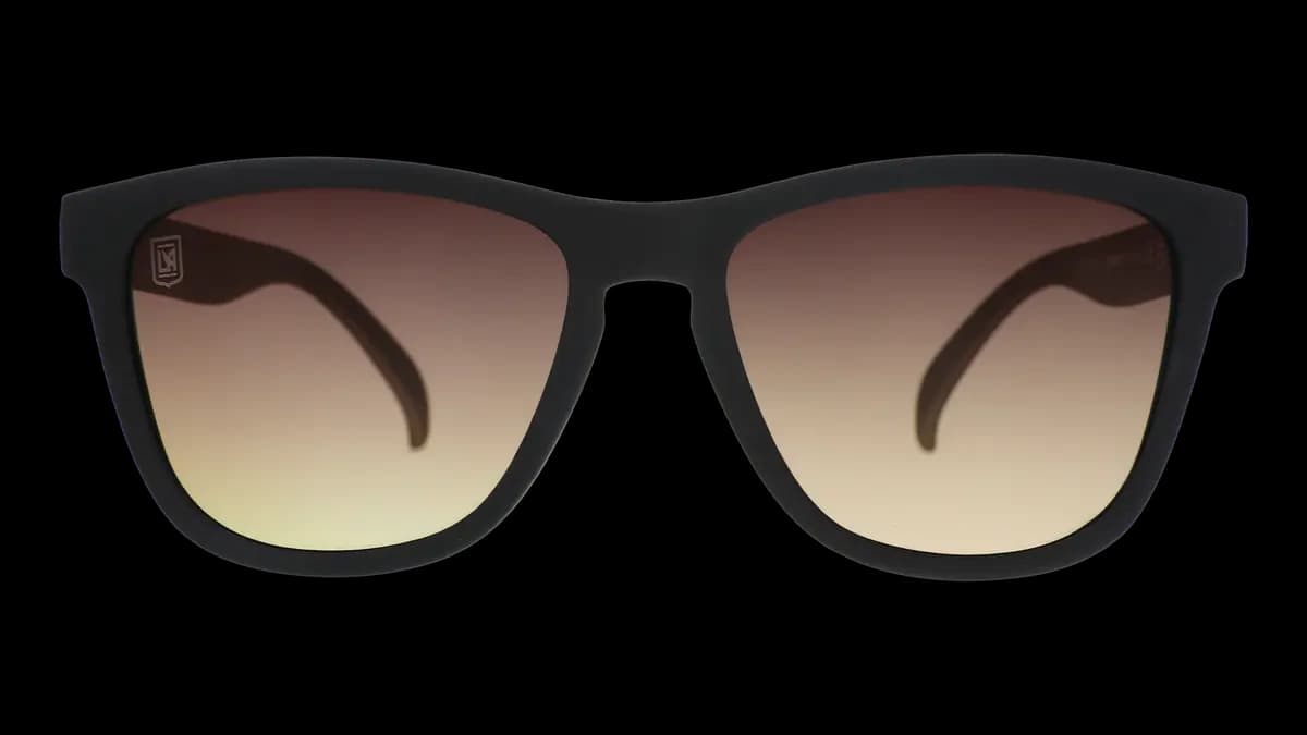 goodr Black & Gold [UV400, gradient lenses, premium polymer]