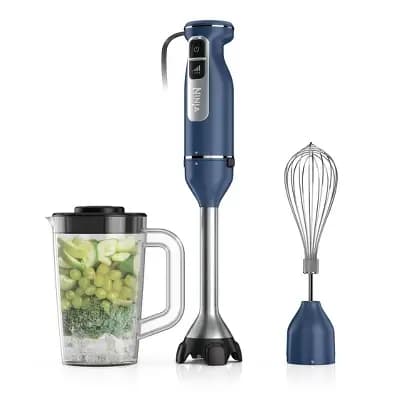 Ninja Power Duo Immersion Blender Blue CI201ND [750 Watts, 0 Liter, 3.17 Pounds]