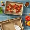 3pc Nonstick Baking Sheet Set Gold - Figmint™ [Nonstick, Made Without PTFE, 3]