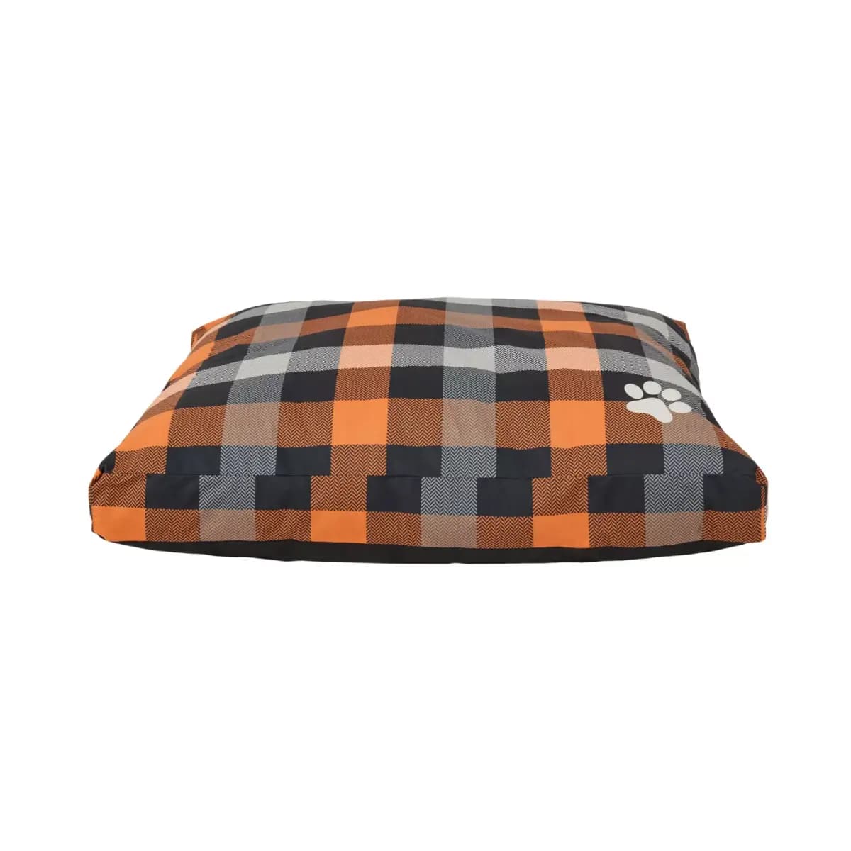 Thrills & Chills® Halloween Plaid Pillow Dog Bed, ONESIZE 36 IN L X 28 IN W [Brand Thrills & Chills®, Includes 1 Pillow Bed, Intended Pet(s) Dpgs, Material(s) Polyfill, Velboa, Non