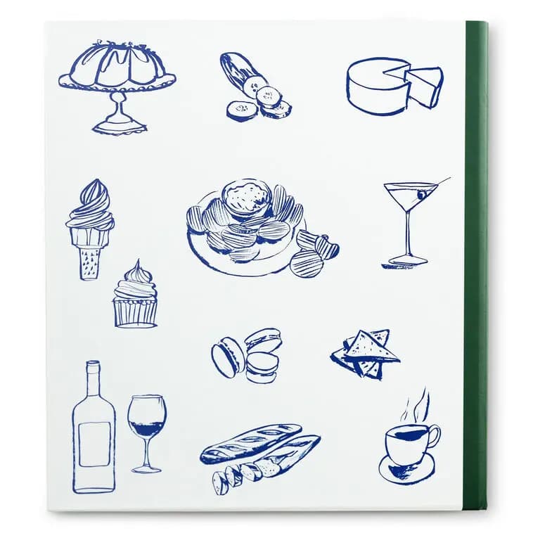 Food for the Table Recipe Binder [Message Food for the Table, Dimensions 8.25'' W x 9'' H x 1.5'' D, Material Paper, chipboard, clear vinyl and metal., Item number 1TOG1043]