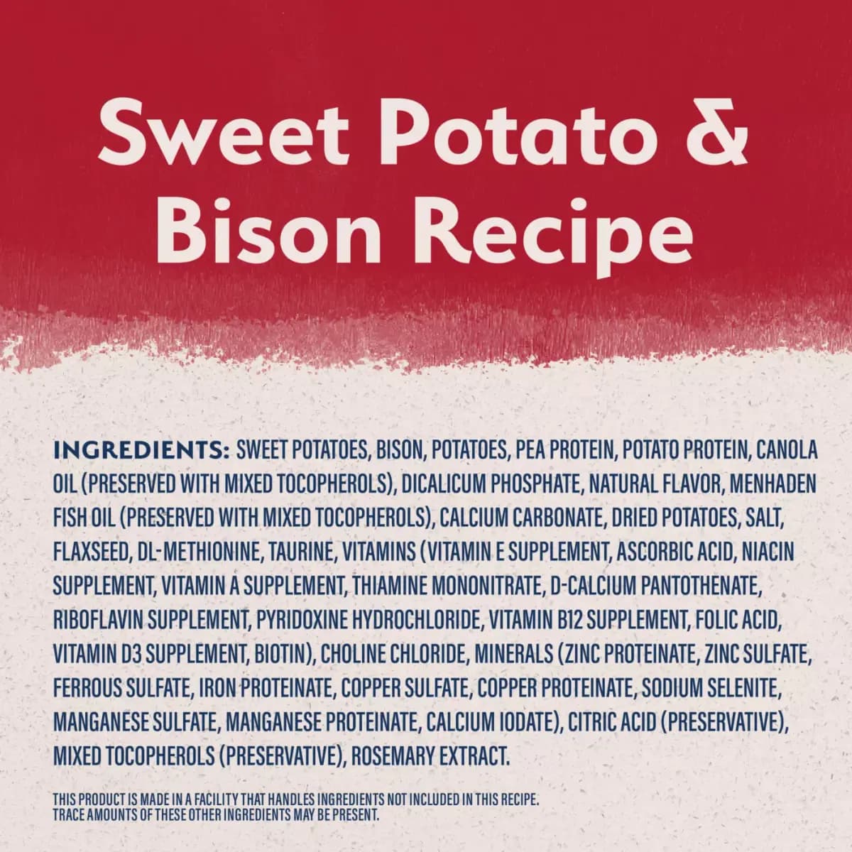 Natural Balance Limited Ingredient Diet Adult Dry Dog Food - Grain Free, Sweet Potato & Bison [Brand Natural Balance, Food Type Kibble, Breed Size All, Life Stage Adult]