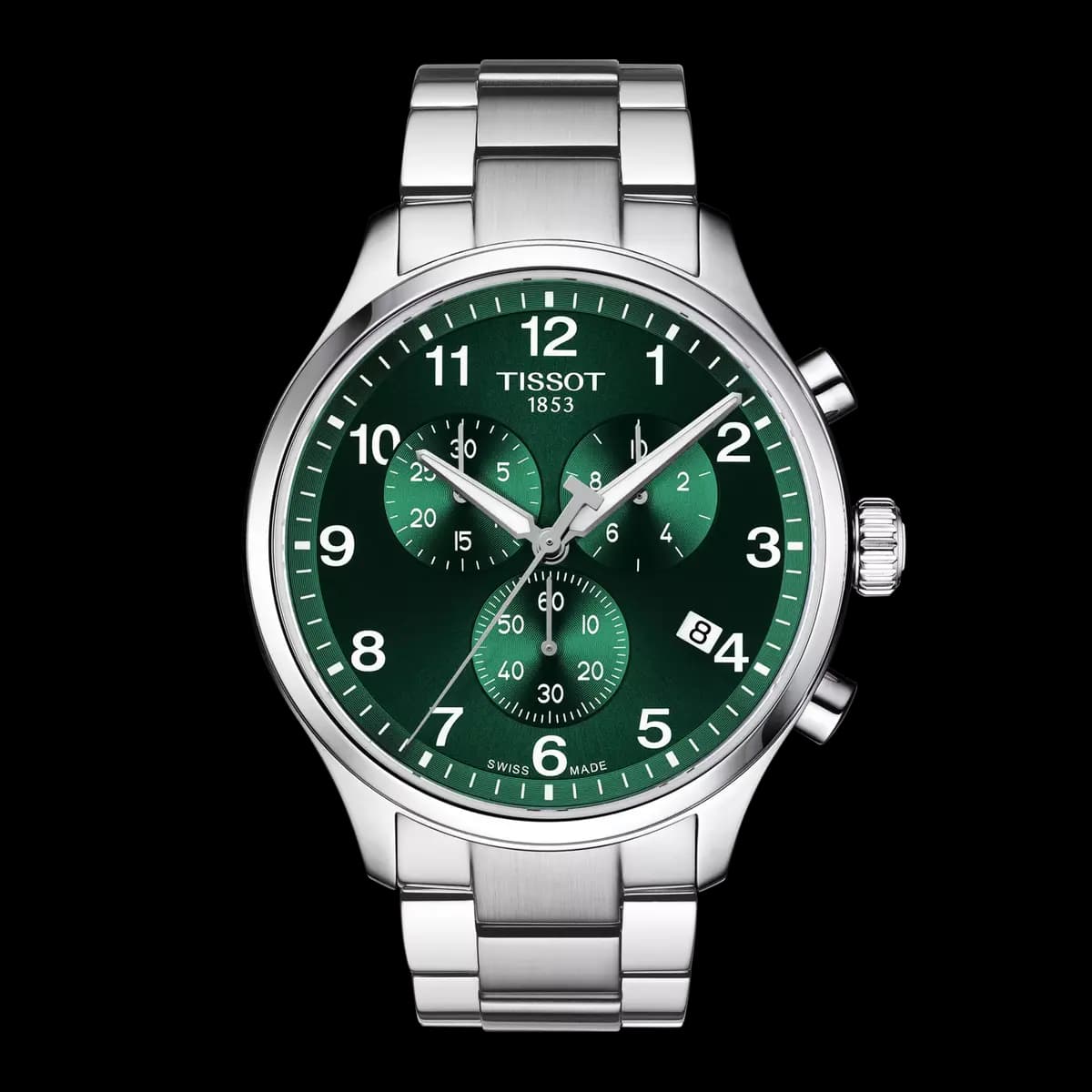 Tissot Chrono XL Classic Green [45.00 mm, Quartz chronograph PowerDrive, 100 m]