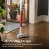 BISSELL PowerClean Swivel Head Cordless Stick Vacuum 4342 10.5" Cleaning Path White [11.46 Pounds, .4 Liter, 4342]