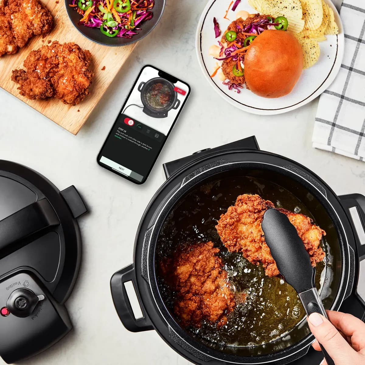 Chef iQ iQ Cooker [13 x 13 x 13 in., 6 Qt, 1000W]