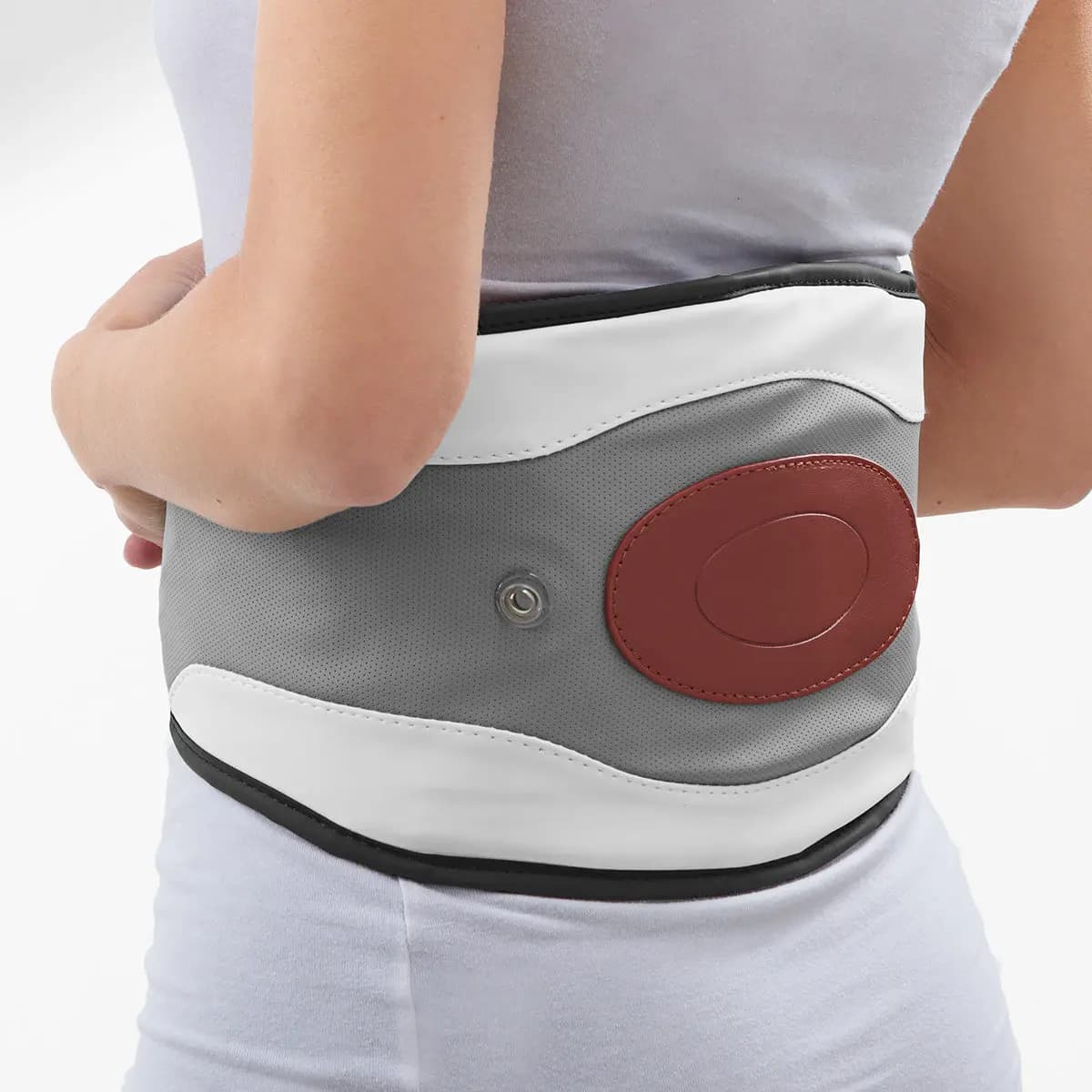 Sharper Image Cordless Decompression Massage Belt [40" L x 8" W x 0.1" H, 2 lbs, 3 heat settings and 5 massage modes]
