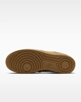 Nike Air Force 1 '07 LV8 Men's Shoes Wheat/Wheat [Wheat/Wheat, Nike Air unit provides lightweight cushioning., Padded collar]
