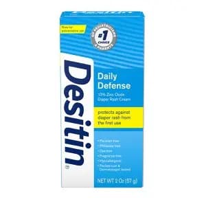 Desitin Rapid Relief Creamy Diaper Rash Ointment - 2oz [Scent Scented, Suggested Age 0-2 Years, Health Facts Paraben-Free, Aluminum-Free, No Fragranc, Active Ingredient Strength Va