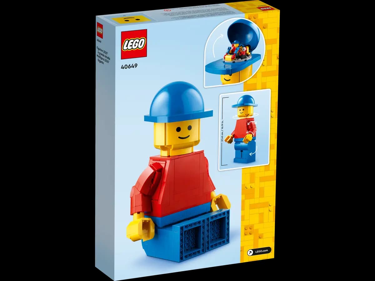 LEGO Up-Scaled LEGOÃƒÆ’Ã†â€™ÃƒÂ¢Ã¢â€šÂ¬Ã…Â¡ÃƒÆ’Ã¢â‚¬Å¡Ãƒâ€šÃ‚Â® Minifigure 40649 [654 pieces, ages 10+, Minifigures]