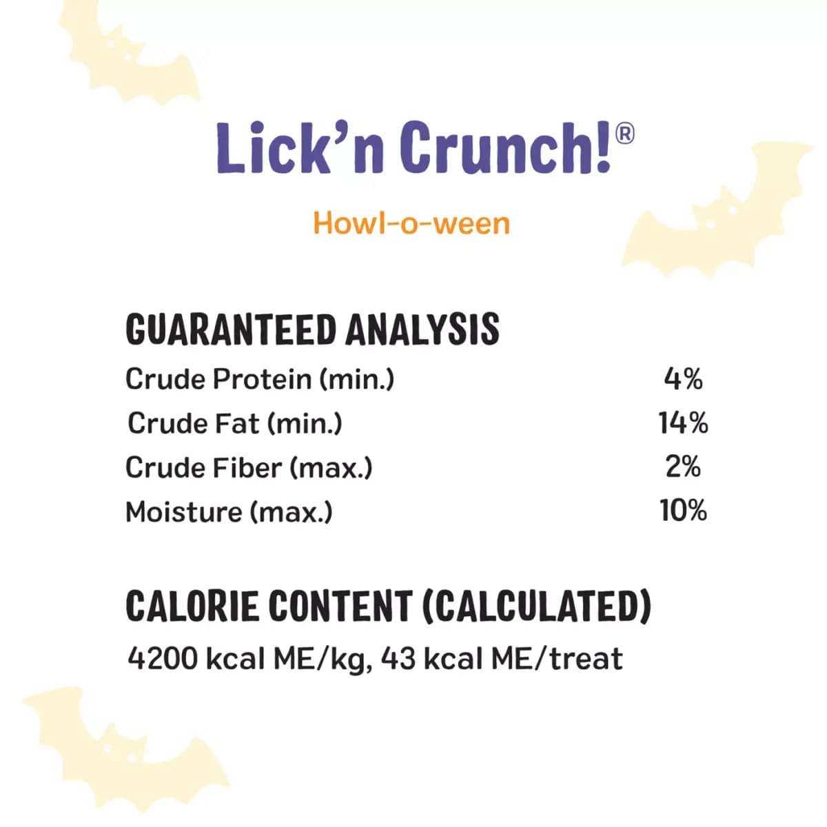 Three Dog Bakery Howl-o-ween Lick'n Crunch Sandwich Cookie Dog Treats - Carob & Pumpkin Spice Flavor [Species Dog, Brand Three Dog Bakery, Food Type Cookie, Breed Size All]
