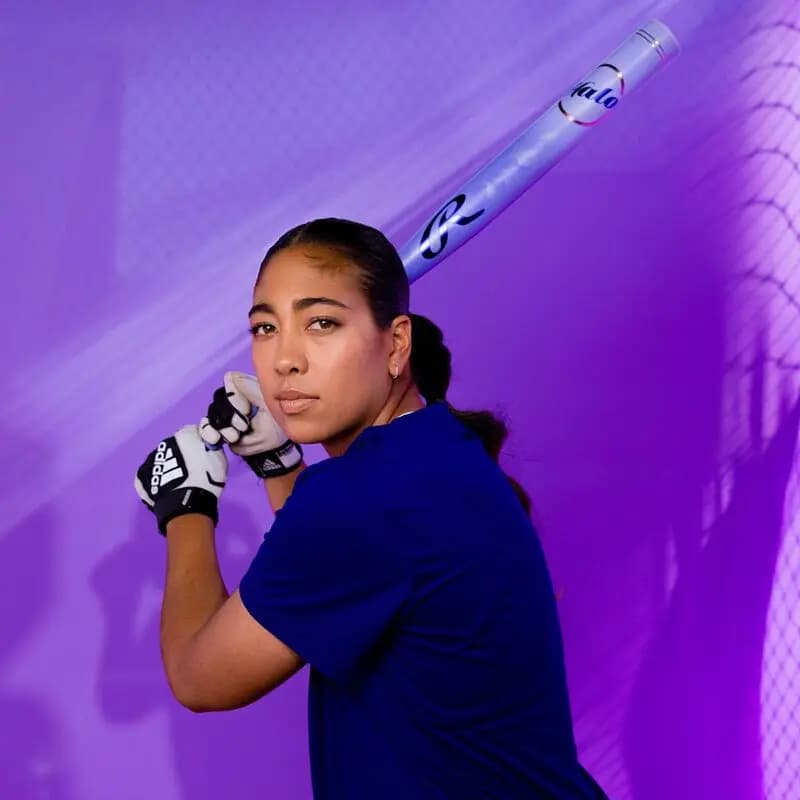 Rawlings 2027 Rawlings Halo Fastpitch Softball Bat, -8, -9, -10, -11 [RFP7HALO, Evenly Balanced Swing Weight, 2 1/4 in]