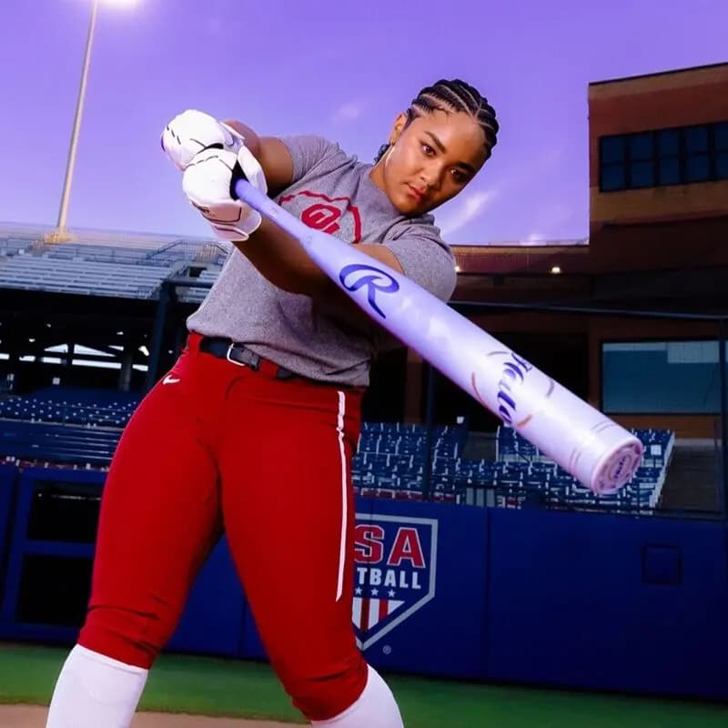 Rawlings 2027 Rawlings Halo Fastpitch Softball Bat, -8, -9, -10, -11 [RFP7HALO, Evenly Balanced Swing Weight, 2 1/4 in]