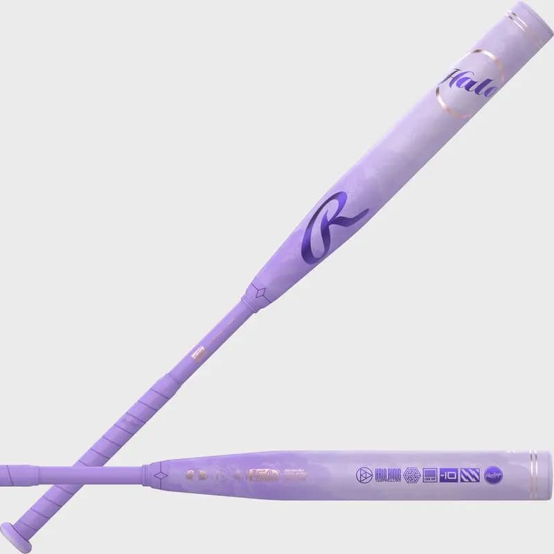 Rawlings 2027 Rawlings Halo Fastpitch Softball Bat, -8, -9, -10, -11 [RFP7HALO, Evenly Balanced Swing Weight, 2 1/4 in]