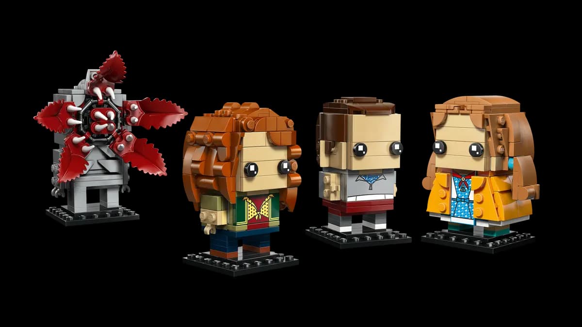 LEGO Eleven, Max, Demogorgon and Holly Figures 40879 [584 pieces, ages 10+, BrickHeadz]