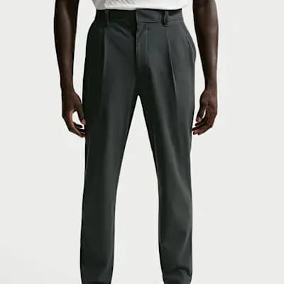 Nike Par Men's Dri-FIT Slim Golf Pants Anthracite/Black/Anthracite [Anthracite/Black/Anthracite, Slim fit, 4-way stretch knit fabric]