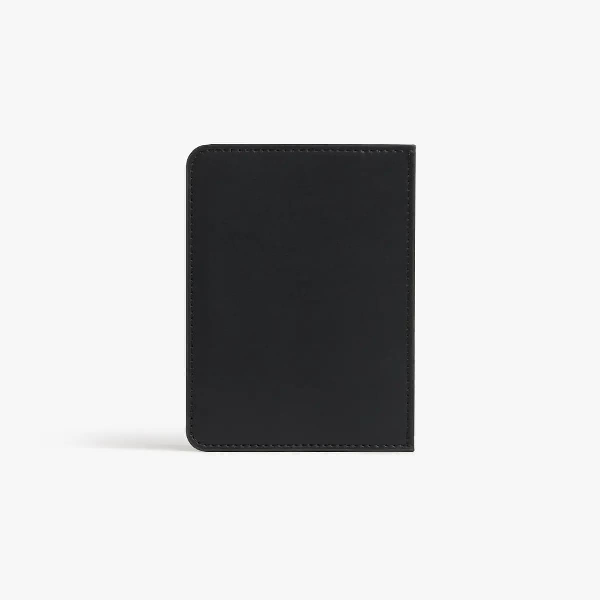Monos Passport Cover Carbon Black [Lined with colour-matched cotton twill fabric, 0.15 lb / 0.06 kg, Height]