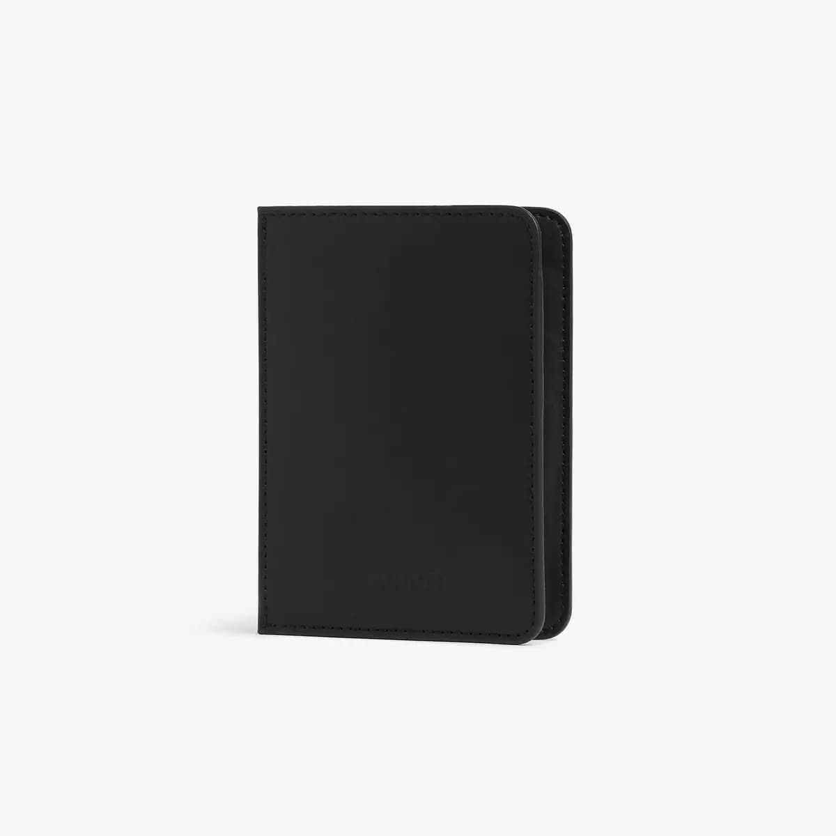 Monos Passport Cover Carbon Black [Lined with colour-matched cotton twill fabric, 0.15 lb / 0.06 kg, Height]