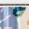 13pc PEVA Floral Blooms Shower Curtain and Rings Set Blue - Room Essentials™ [72 Inches (H) x 72 Inches (W), .72 Pounds, Pressed or Molded]