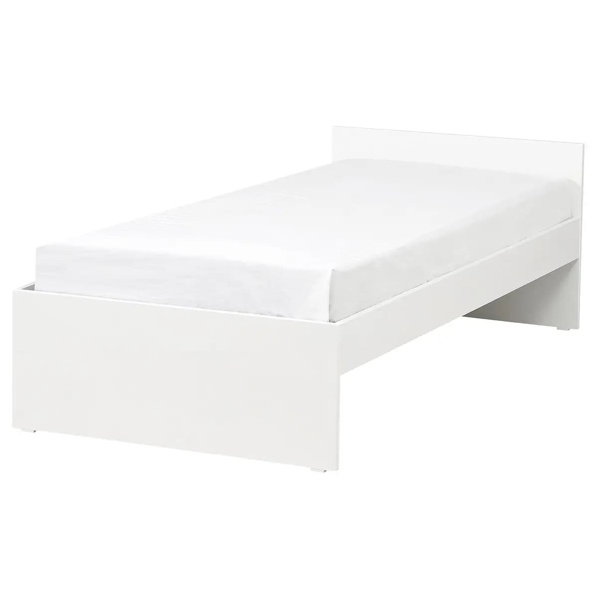 IKEA VIHALS Bed frame, white [Width 40 1/2 ", Height 26 ", Length 77 1/8 "]