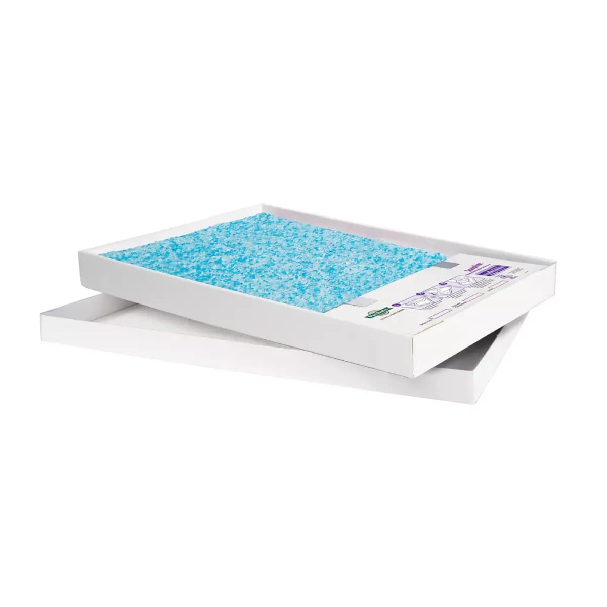 PetSafe® ScoopFree® Crystal Litter Disposable Refill Tray Leak Proof Fresh Scent - 1 Pack [Material Dust-free, low-tracking crystal litter w, Environment Type Indoors, Species Cat,