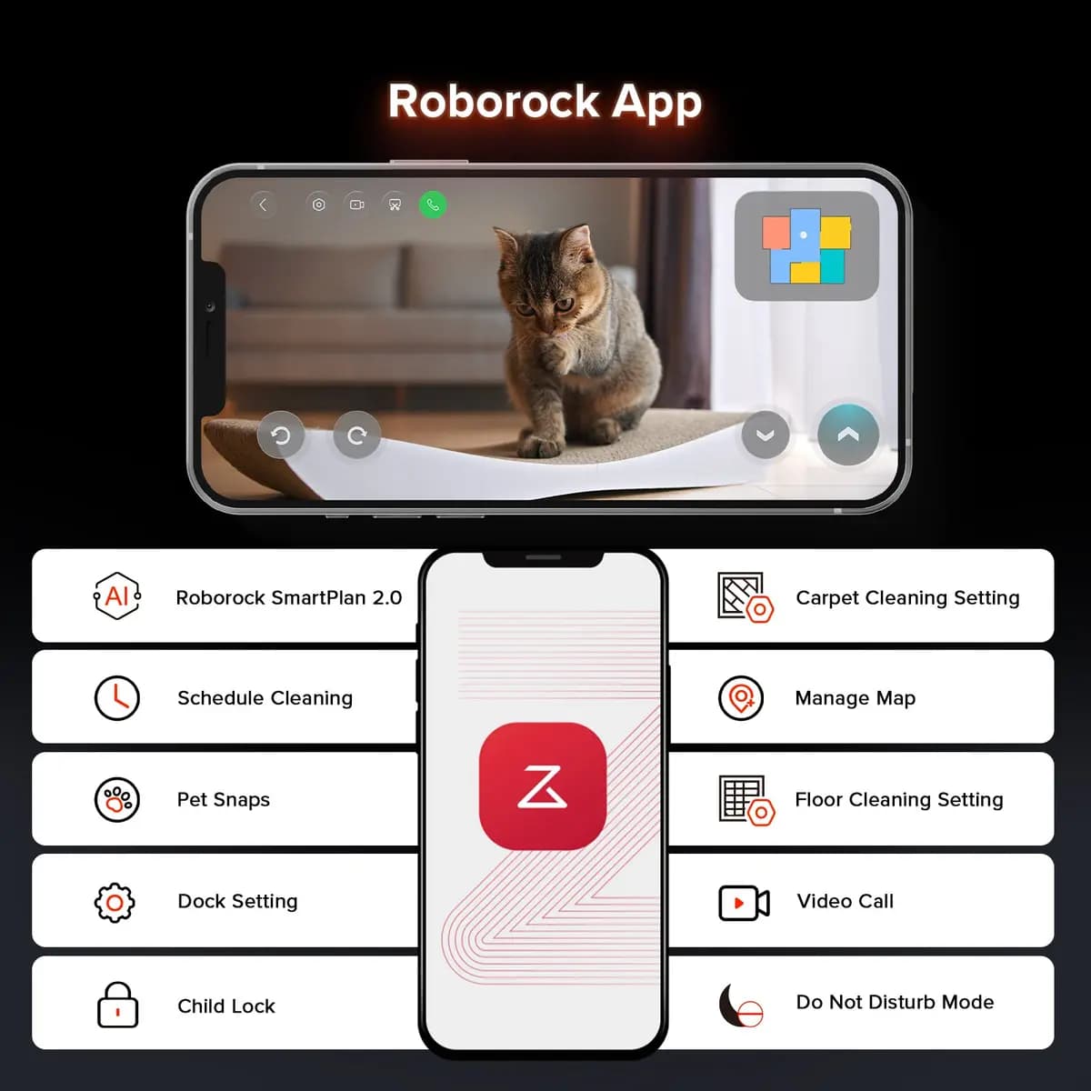 Roborock Saros 10R [3.14-inch, 6400 mAh, Dock 4.0]