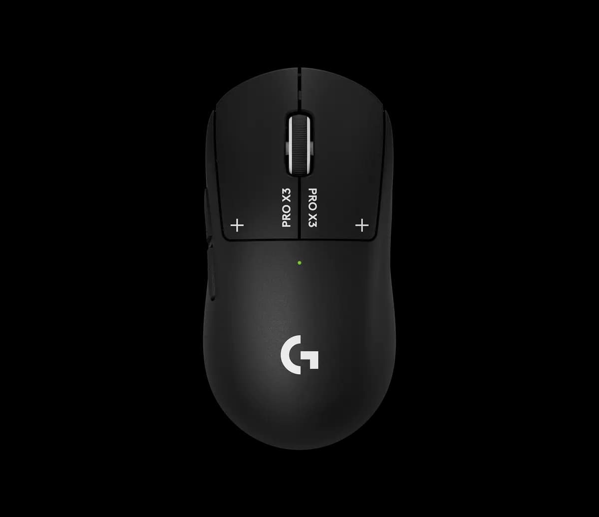 Logitech PRO X3 SUPERSTRIKE - Midnight Black [4.92 in (125 mm), 2.5 in (63.5 mm), 1.57 in (40 mm)]