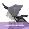 Baby Trend EZ Ride Travel System with EZ-Lift Infant Car Seat - Dash Gray [Dimensions (Overall) 41.0 Inches (H) x 25.5 Inches (W) x 25.5, Weight 28.52 Pounds, Dimensions (Collapsed